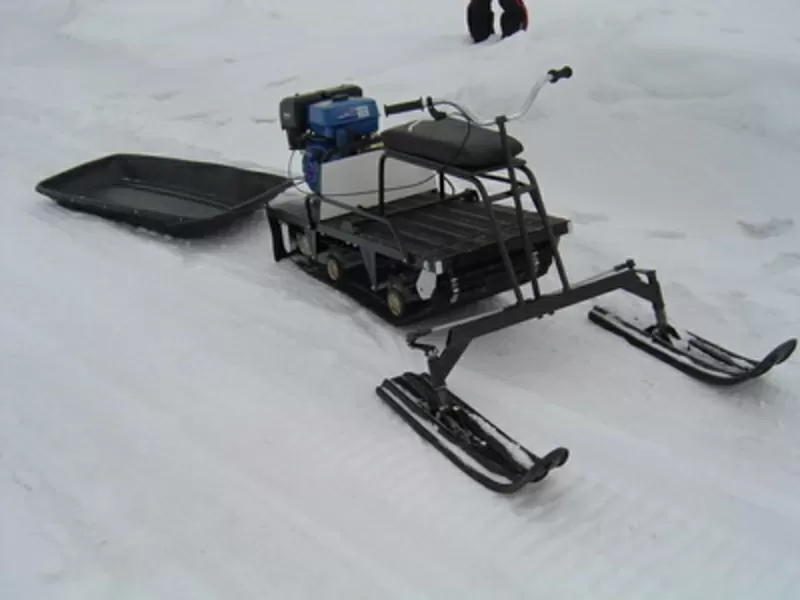 Лыжный модуль для мотобуксировщиков 3