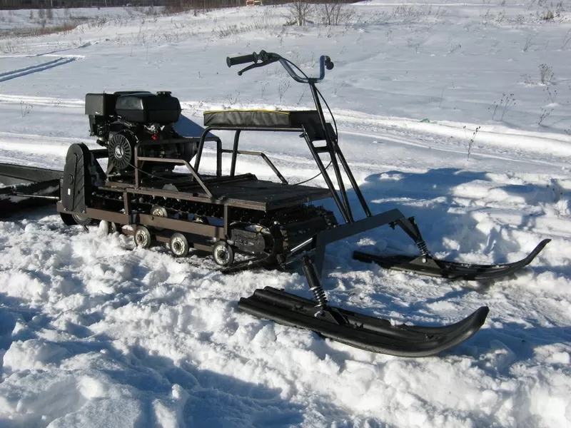 Лыжный модуль для мотобуксировщиков 4