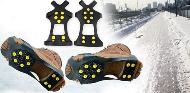 Ледоступы TECRON ProfiSpiker X23 - удобные накладки для Вашей обуви. 2
